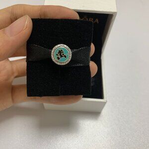 Pandora Release 925 Sterling Silver Princess runDisney 2022 Minnie Mouse Charm